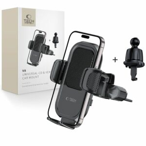 DRŽÁK TELEFONU DO AUTA TECH-PROTECT V8 UNIVERSAL CD & VENT CAR MOUNT BLACK