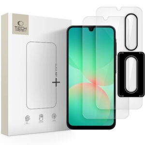 TVRZENÉ SKLO TECH-PROTECT GLASS SET+ GALAXY A26 5G CLEAR