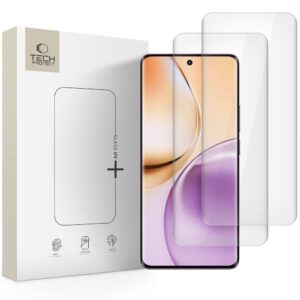 TVRZENÉ SKLO TECH-PROTECT GLASS UV+ 2-PACK REALME 14 PRO 5G CLEAR