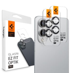 OCHRANA FOTOAPARÁTU SPIGEN OPTIK PRO GLAS.TR ”EZ FIT” CAMERA PROTECTOR 2-PACK GALAXY S25 EDGE BLACK
