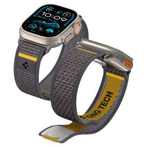 ŘEMÍNEK SPIGEN ATHLEX AIR APPLE WATCH 6 / 7 / 8 / 9 / 10 / SE / ULTRA 1 / 2 (44 / 45 / 46 / 49 MM) ACTIVE GRAY