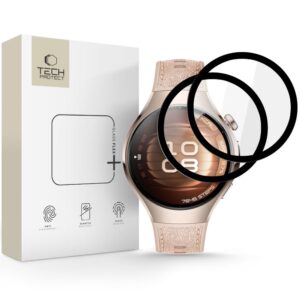 TVRZENÉ SKLO TECH-PROTECT GLASS FLEX+ 2-PACK HUAWEI WATCH 5 (46 MM) BLACK