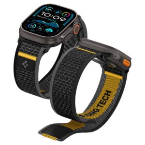 ŘEMÍNEK SPIGEN ATHLEX AIR APPLE WATCH 6 / 7 / 8 / 9 / 10 / SE / ULTRA 1 / 2 (44 / 45 / 46 / 49 MM) ACTIVE BLACK