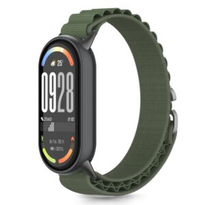 ŘEMÍNEK TECH-PROTECT NYLON PRO XIAOMI SMART BAND 8 / 9 / 10 / NFC ARMY GREEN