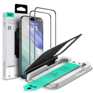 TVRZENÉ SKLO ESR ULTRAFIT TEMPERED GLASS 2-PACK IPHONE 17 PRO CLEAR