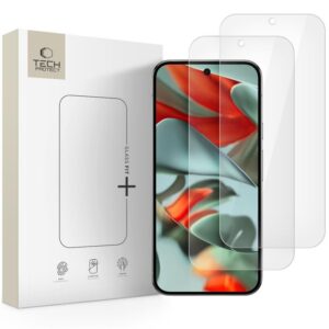TVRZENÉ SKLO TECH-PROTECT GLASS FIT+ 2-PACK GOOGLE PIXEL 9 PRO XL / 10 PRO XL CLEAR