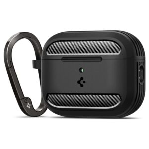 POUZDRO SPIGEN RUGGED ARMOR APPLE AIRPODS PRO 3 MATTE BLACK