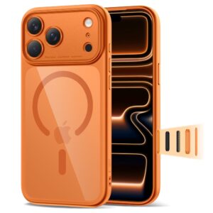 KRYT TECH-PROTECT MAGPEAK MAGSAFE CC IPHONE 17 PRO COSMIC ORANGE/CLEAR