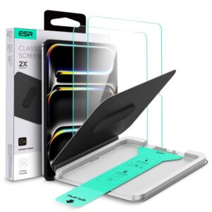 TVRZENÉ SKLO ESR ULTRAFIT TEMPERED GLASS 2-PACK IPAD PRO 13” 7 / 8 / 2024-2025 CLEAR