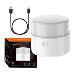Kempingová lampa Superfire T20, 180 lm, USB