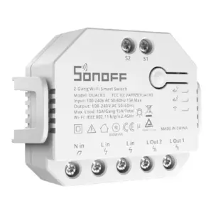 Inteligentní WiFi spínač Sonoff Dual R3
