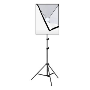 Studiová sada Puluz softbox 50×70 cm, stativ, LED žárovka 1 ks PU5070EU