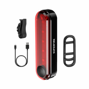 Zadní světlo na kolo Superfire BTL01, USB, 230 mAh