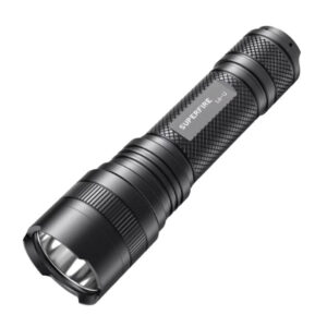 Svítilna Superfire L6-U – 1480 lm, 330 m, 5 režimů, 20 W, USB‑C