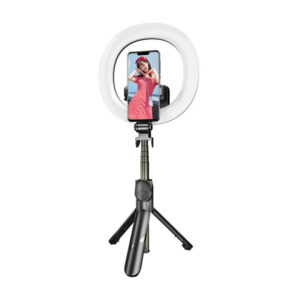 Selfie tyč / stativ Puluz dvojitá LED dioda
