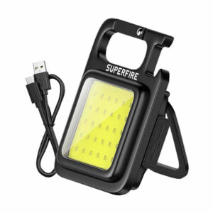 Svítilna Superfire MX16 – 600 lm, 500 mAh, USB-C, 4 režimy