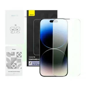 Ochrana soukromí Tvrzené sklo Baseus Crystal Series iPhone 14 Pro