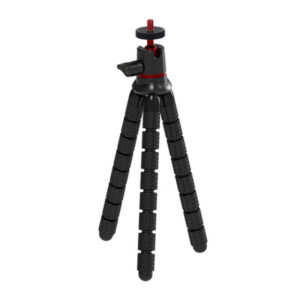 Stativ PULUZ - flexibilní držák s dálkovým ovládáním pro mobilní telefony (Apple) a sportovní kamery (DJI Action, GoPro, Insta360)