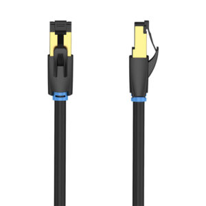 Síťový kabel Vention IKABI Cat.8 SFTP, 1 m (černý)