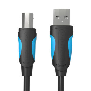 Kabel USB-A 2.0 na USB-B pro tiskárny Vention VAS-A16-B100, 1 m (černý)