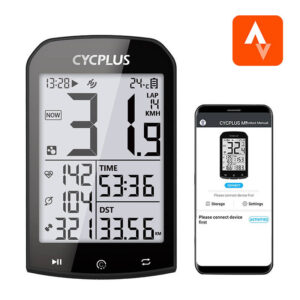 GPS cyklopočítač Cycplus M1