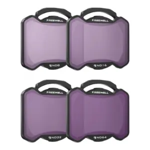 Sada 4 filtrů ND8, ND16, ND32, ND64 Freewell pro DJI Avata 2