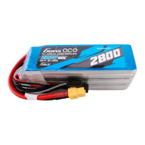 Gens ace G-Tech 2800 mAh 22,2 V 60C 6S1P LiPo baterie s konektorem XT60