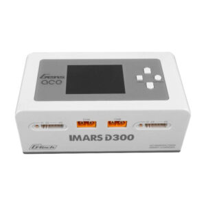 Gens Ace IMARS D300 G‑Tech Channel AC/DC 300W/700W nabíječka RC baterií – EU, bílá