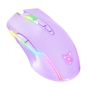 ONIKUMA RGB kabelová herní myš CW905 fialová