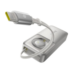 Powerbanka Baseus OS Free2Pull 10000 mAh 30W + kabel (šedá)