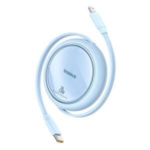 USB kabel Baseus Free2Pull USB-C na iP 20W 1 m (modrý)