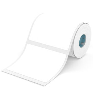 Termální štítky Niimbot (samolepky) 80 × 50 mm – 560 ks, bílé