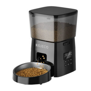 Automatické krmítko pro domácí zvířata s tlačítky Rojeco 2L