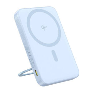 Powerbanka Baseus se stojánkem PicoGo Qi2 5000 mAh 20 W (modrá)