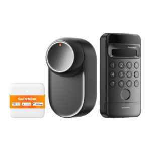 Inteligentní zámek SwitchBot Ultra 3 v 1 s ovládacím panelem Hub Mini Matter a klávesnicí Vision