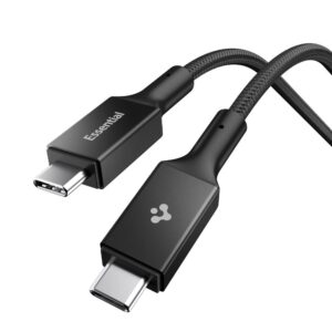 SPIGEN EB10010CC ESSENTIAL TYPE-C CABLE 100W 100CM BLACK