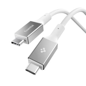 SPIGEN EB10010CC ESSENTIAL TYPE-C CABLE 100W 100CM WHITE
