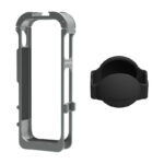 Sunnylife kovový magnetický rám s silikonovým krytem čočky pro Insta360 X5