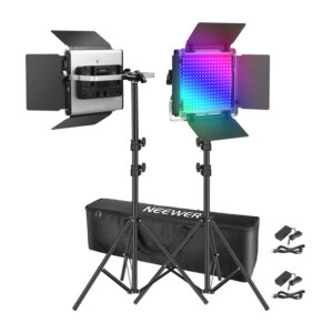 LED lampa Neewer 2×660 PRO II RGB 2×200 cm