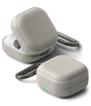 POUZDRO RINGKE ONYX MAGNETIC MAGSAFE SAMSUNG GALAXY BUDS 4 / 4 PRO WARM GREY