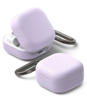 POUZDRO RINGKE SILICONE SAMSUNG GALAXY BUDS 4 / 4 PRO LIGHT PURPLE